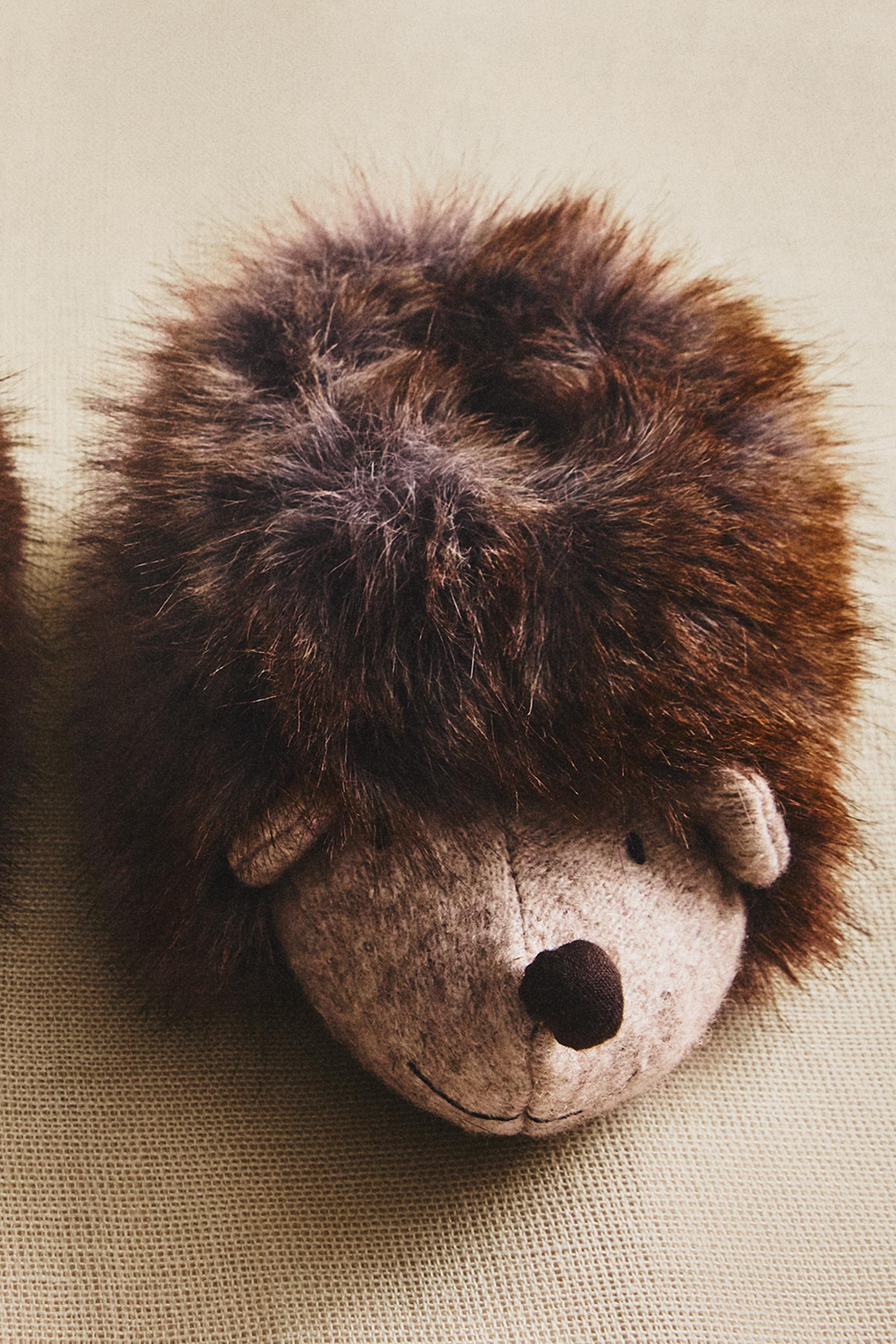 CHILDREN'S HEDGEHOG SLIPPERS